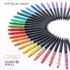 Blue Fruit Cross-border's new 12-color press brush is a diy drawing pen for students' art and children's drawing Specification image